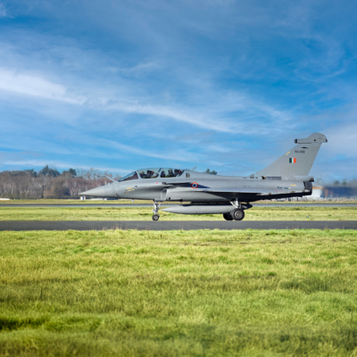 vue d'un rafale représentant aéronautique